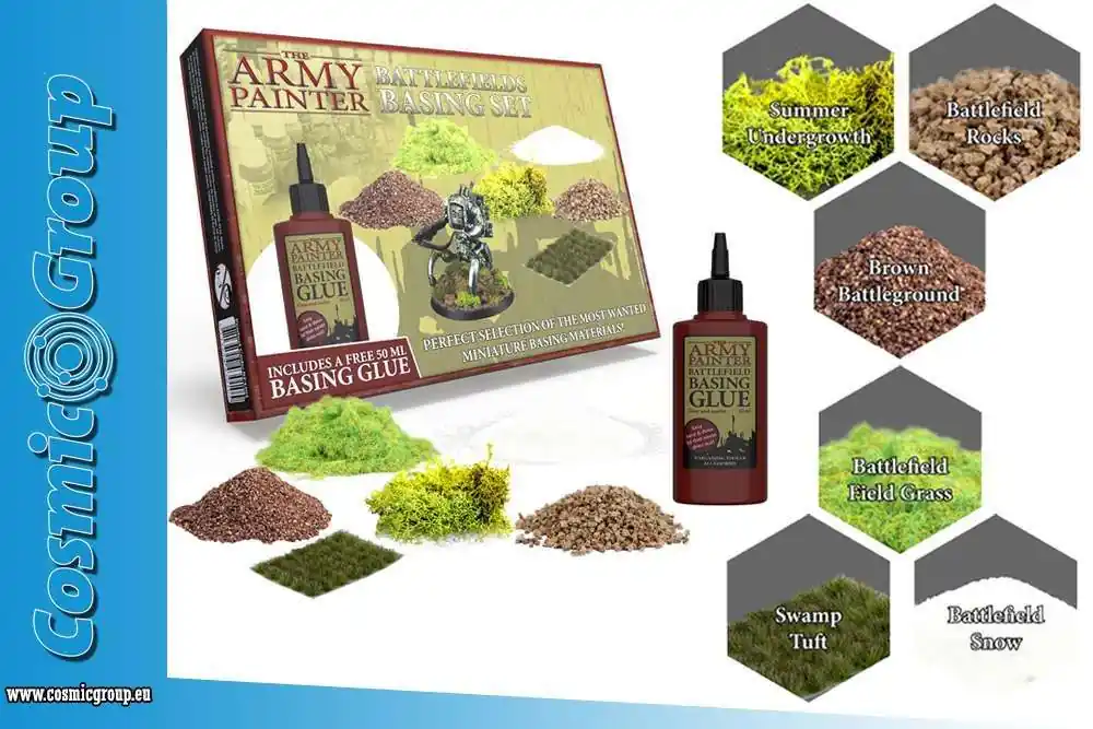 Outlet - Battlefields Basing Set - All-in-One Basing Materials
