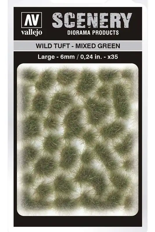 Tuft Wild SC416 Blandade Gröna Stora | Prissänkt