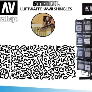 Rekommenderas - Stencil STCAM001 Luftwaffe WWII Shingles