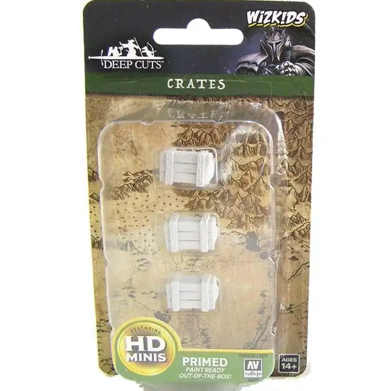 Wizkids Miniatyrer i Plastresin - Um Crates | Nästan slut