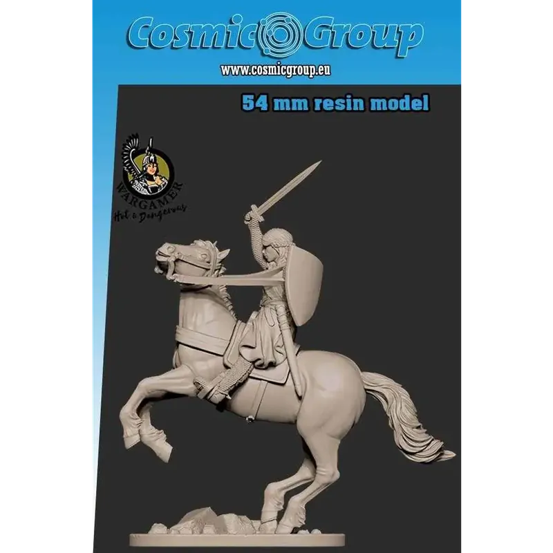 54 mm Eleanor The Crusader Miniature | Riktigt fynd