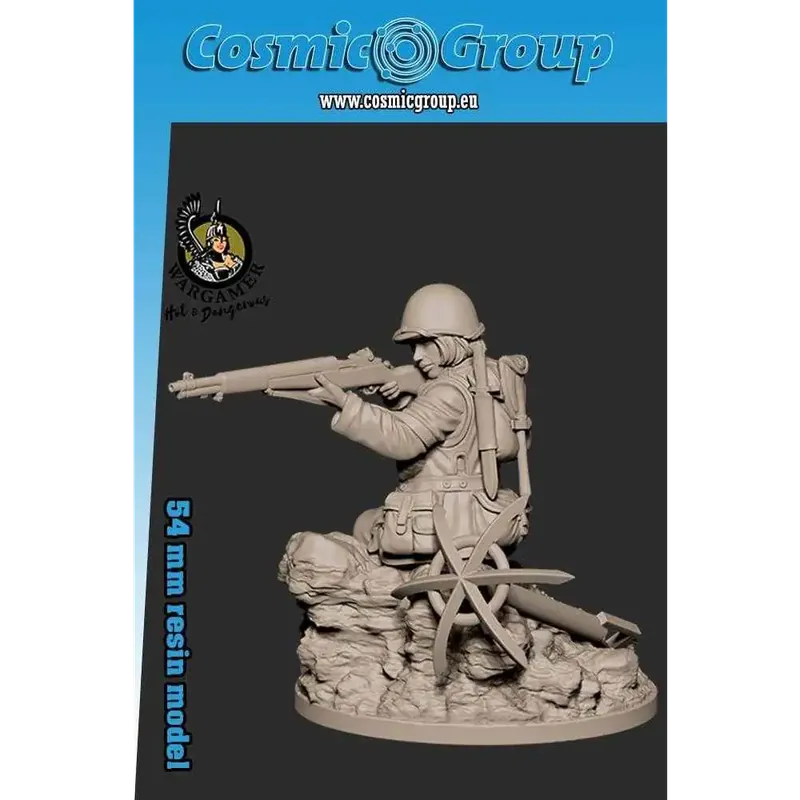 54 mm Betty the Ranger Miniatyr | Topprodukt
