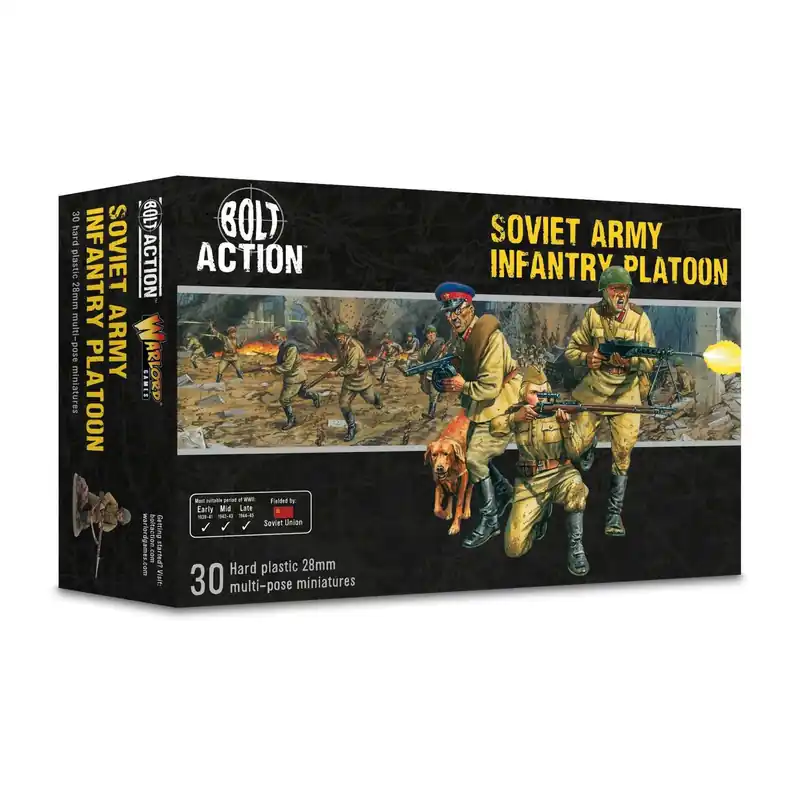 Bolt Action Sovjetiska Arméns Infanteripluton | Enkel retur