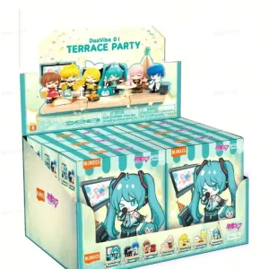 HATSUNE MIKU TERRACE PARTY DAA VIBE modellkit blind box-set (6) - Professionell kvalitet