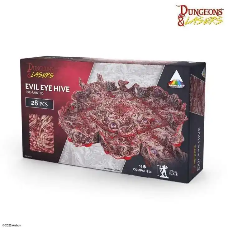 Försäljningssuccé | Dungeons & laser evil eye hive förmålade