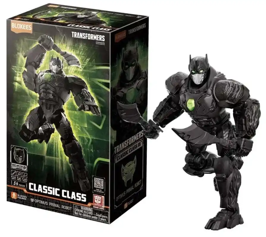 TRANSFORMERS Optimus Primal Robot Rise of the Beasts Classic Class 05 modellkit - Toppkvalitet