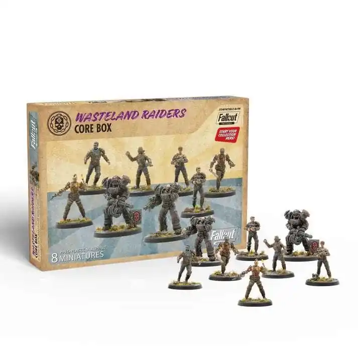 Kanonerbjudande - Fallout Wasteland Raiders Plastlåda