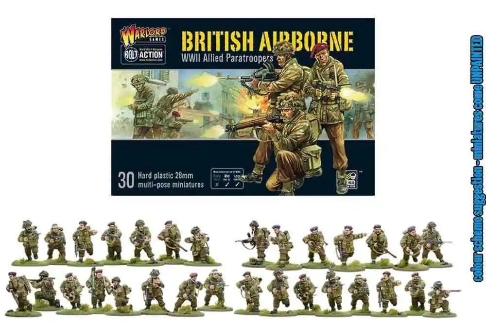 Sista chansen - Bolt Action - British Airborne Miniatures