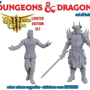 Dungeons & Dragons - Nolzur‘s Marvelous Miniatures - Special Edition Baldur‘s Gate 3 – Sarevok Anchev & Raphael - Kan beställas