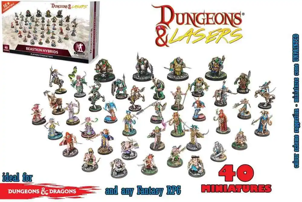 Superpris - Dungeons & Lasers - Deuslair - Beastkin Hybrids