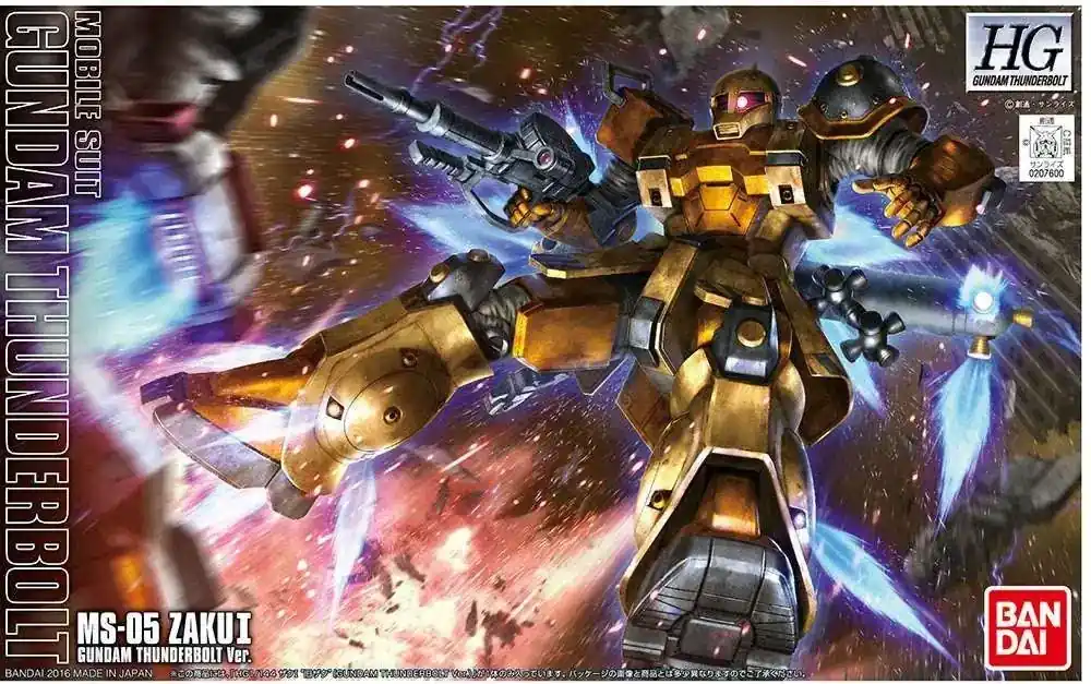 Under begränsad tid | Hg Zaku I Thunderbolt Anime-version 1/144 byggsats