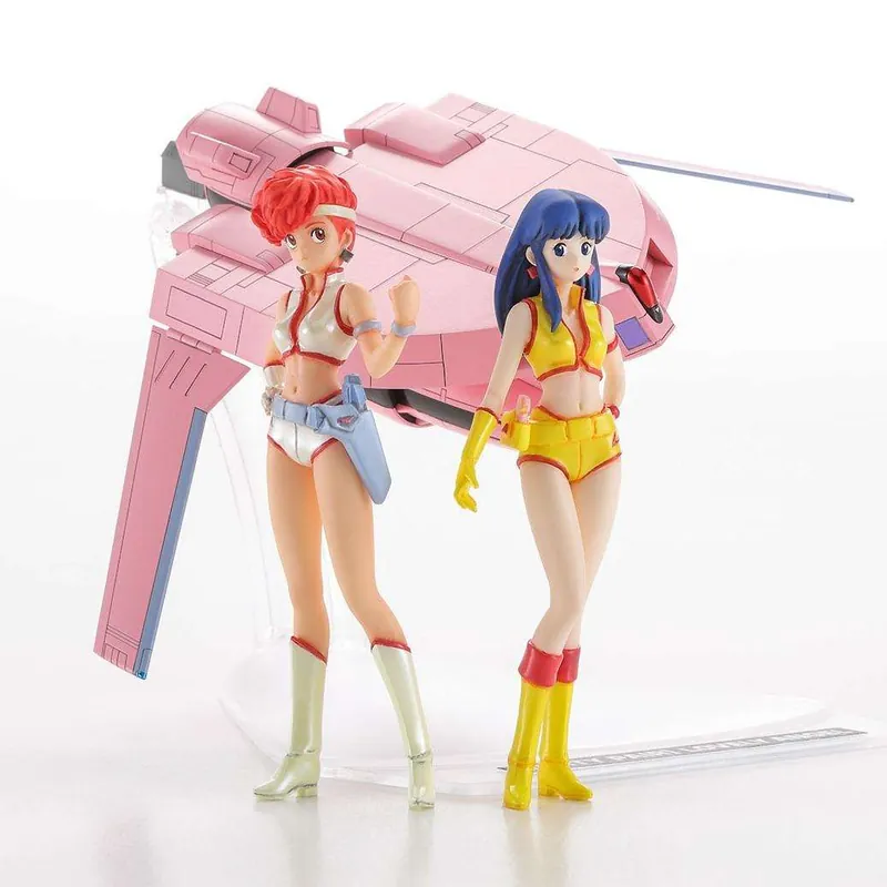 Precis lanserat - Dirty Pair Kei & Yuri med 1/300 Lovely Angel och 1/20 Mk-modeller