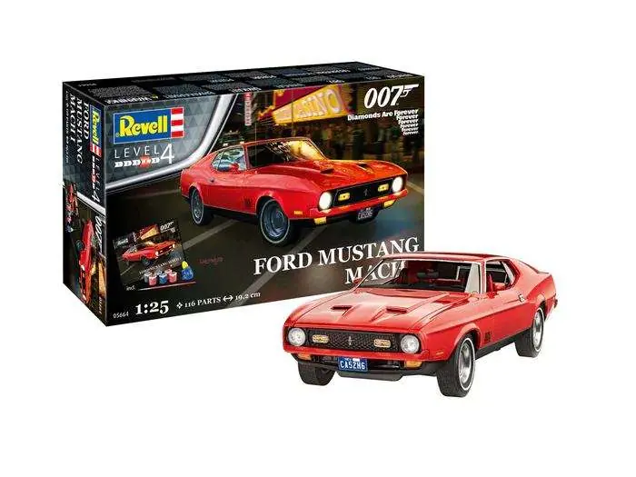 Presentset James Bond Ford Mustang Mach 1 - Premiumkvalitet