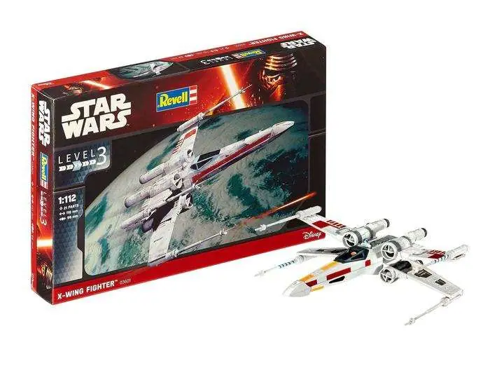 Bra pris just nu - Star Wars X-wing Fighter 1/112 Mk - Detaljerad Modell för Montering och Målning