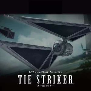 Superpris | Star Wars Rogue One Tie Striker från Bandai – Detaljerat Modellbyggsatser utan Lim