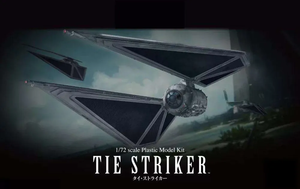 Superpris | Star Wars Rogue One Tie Striker från Bandai – Detaljerat Modellbyggsatser utan Lim