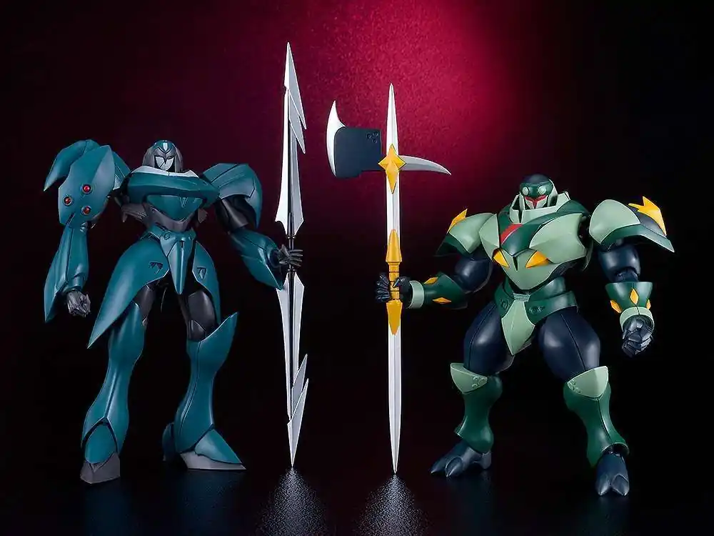 Tekkaman Dagger & Tekkaman Axe Modeoid MK – Premium Actionfigur - Utförsäljning
