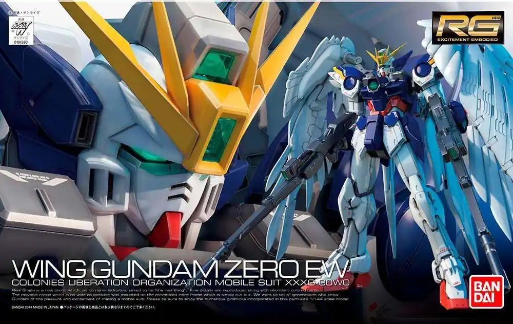 RG Gundam Wing Zero Custom EW 1/144 - Byggsats - Under begränsad tid