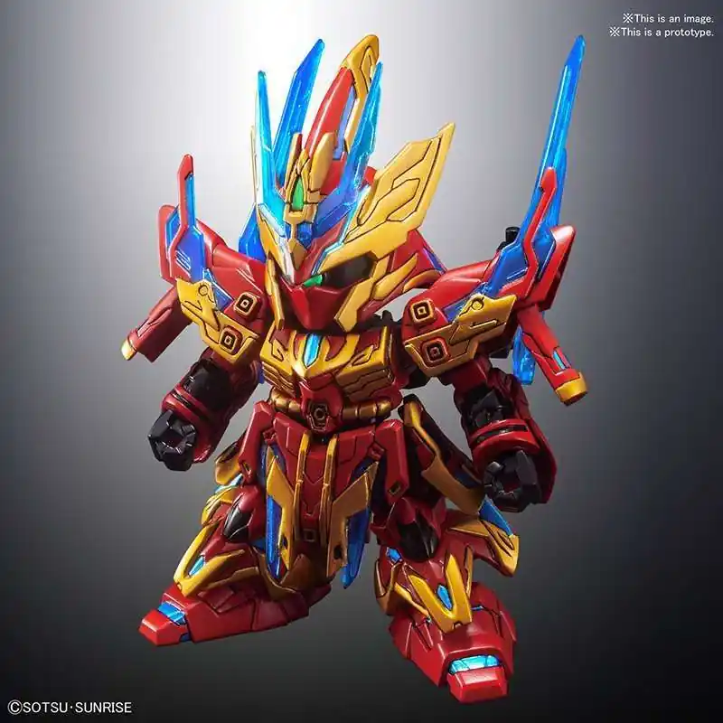 Handla säkert | SD Sangoku Soketsu Zhang Liao Sazabi - Samlarfigur