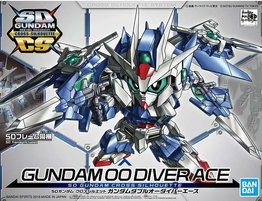 Så länge lagret räcker - SD Cross Silhouette Gundam 00 Diver Ace