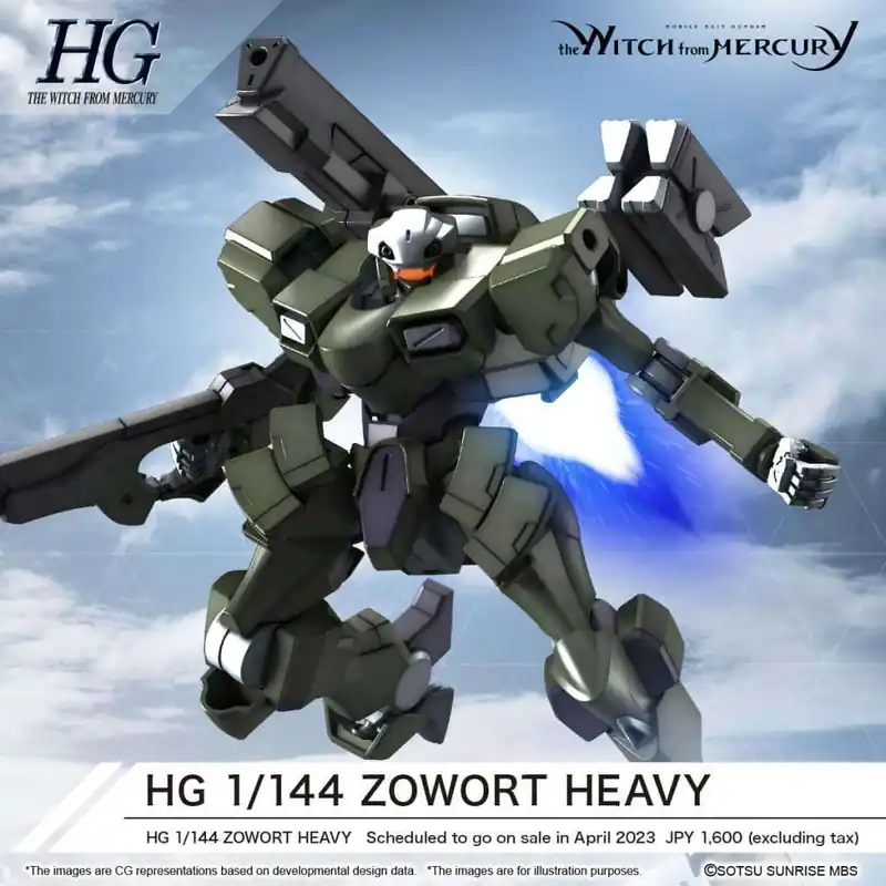 Hg Zowort Heavy 1/144 - Detaljerad Modellbyggsats | Superpris