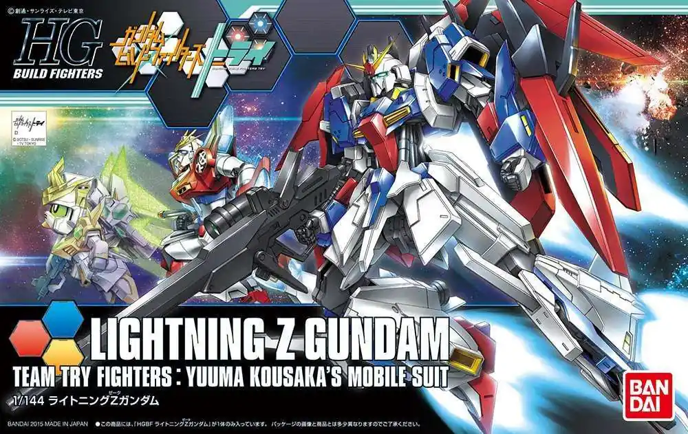 Hgbf Gundam Lightning Z 1/144 – Det Perfekta Byggsatsen för Gundamälskare | Tidsbegränsat erbjudande