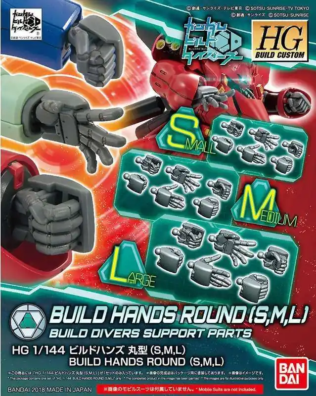 Sänkt pris - Hgbc Buildhands Maru SML 1/144 - Modifiera Ditt Modellbygge