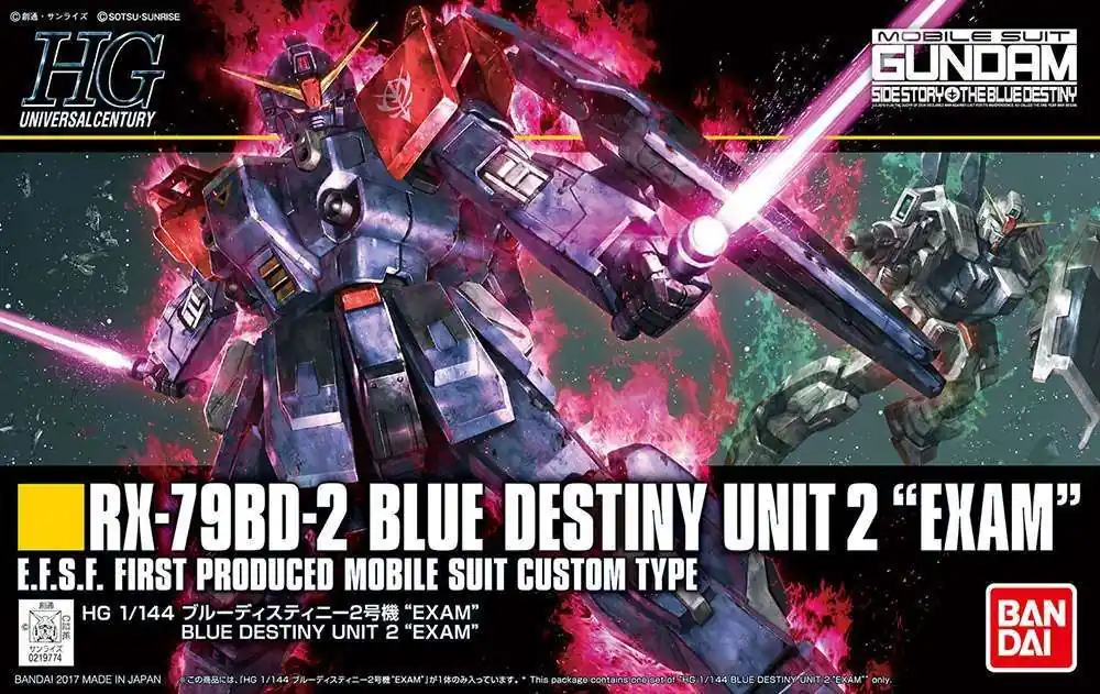 Köp nu | HG Gundam Blue Destiny Unit 2 Exam 1/144 - Modellbyggsats