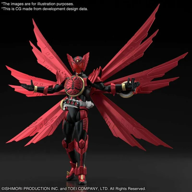 Figure Rise Kamen Rider OOO Tajadoru Com - Byggsats för Kamen Rider-älskare - Reapris