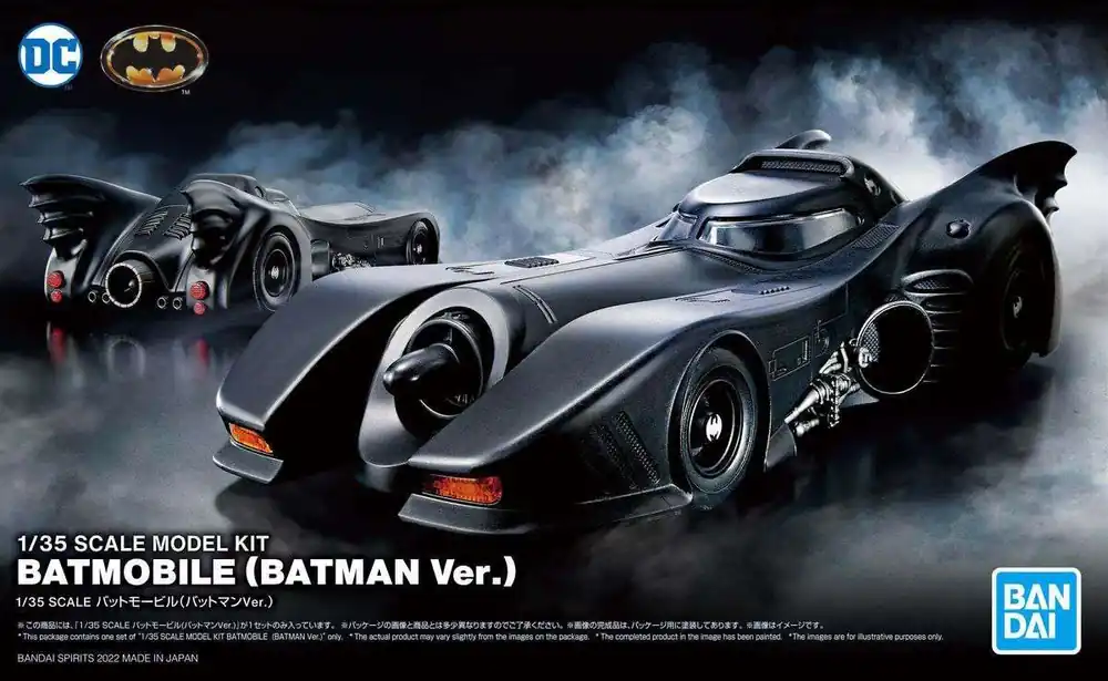 Bara denna vecka | Batman 1989 Batmobile 1/35 Modellkit