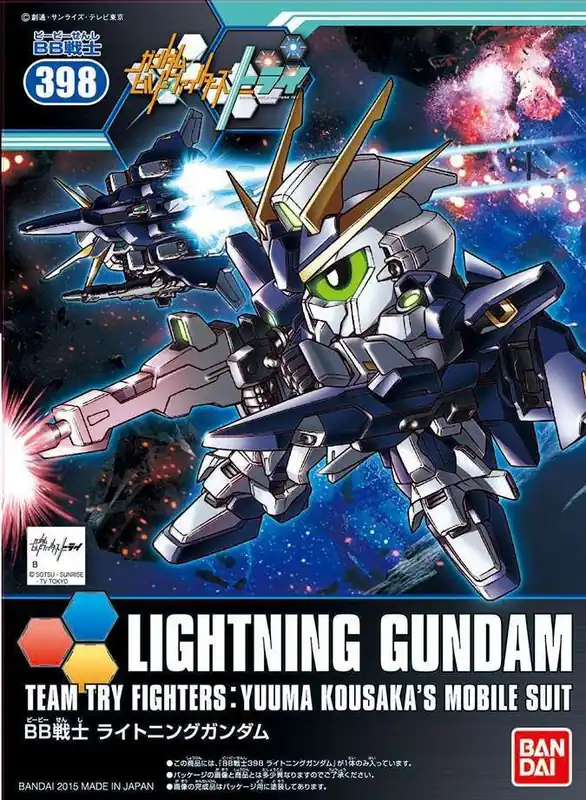 Ta chansen - BB Gundam Lightning 398 - Samlarfigur med hög kvalitet och detaljrikedom