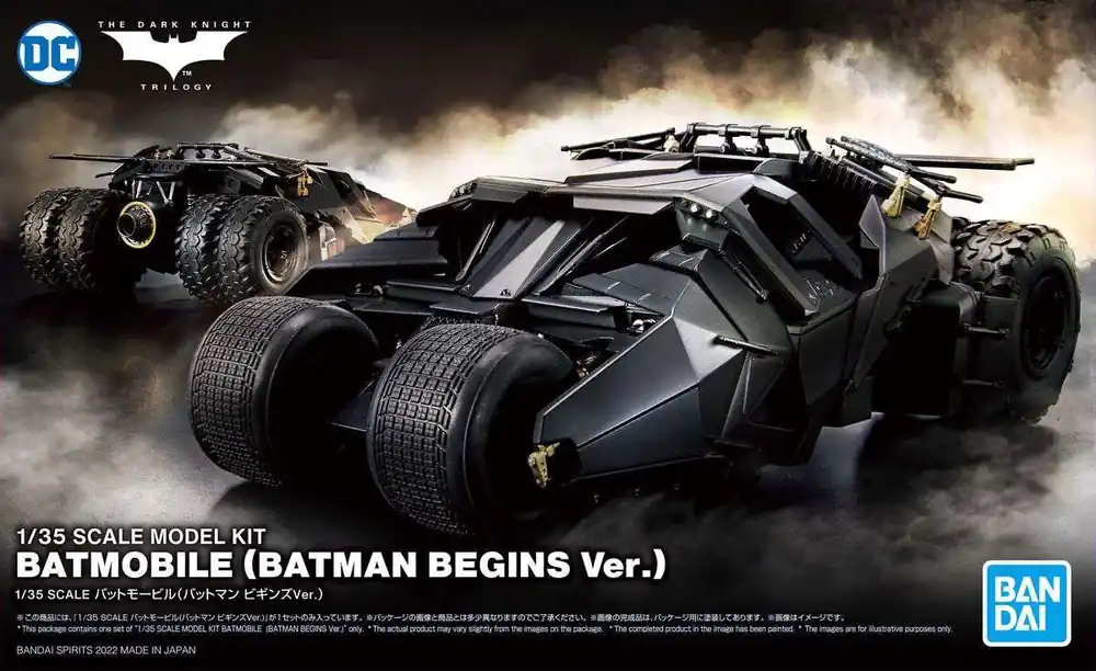 Batman Begins Batmobile 1/35 Modellkit - Nytt i webbutiken