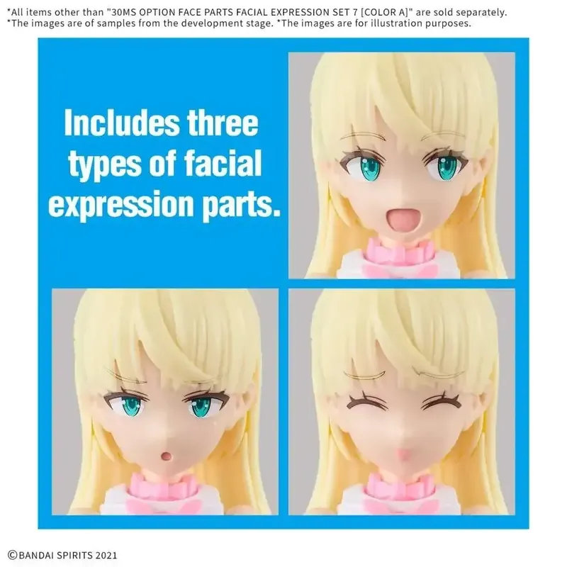 30ms Op Face PT Facial Expression Set - 7 Färger | Nedsatt pris