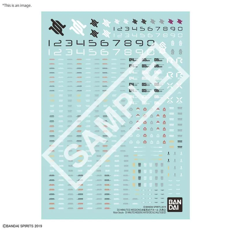 Rea | 30 mm Vatten Decal - Mångsidig Användning