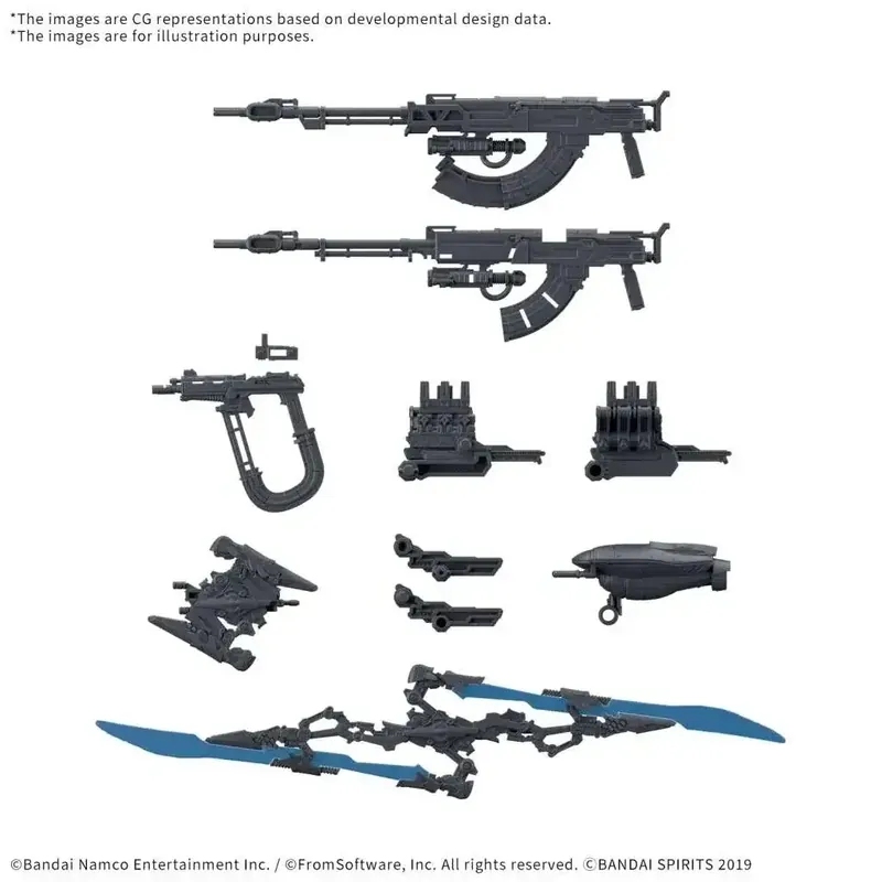Försäljningssuccé - 30mm Option Parts Set Armored Core VI Fires of Rubicon Weapon Set 06
