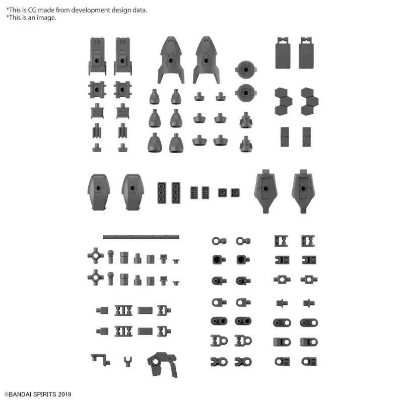 Favorit - 30mm Option Parts Set 15 Multi Vernier/Multi-Joint 1/144