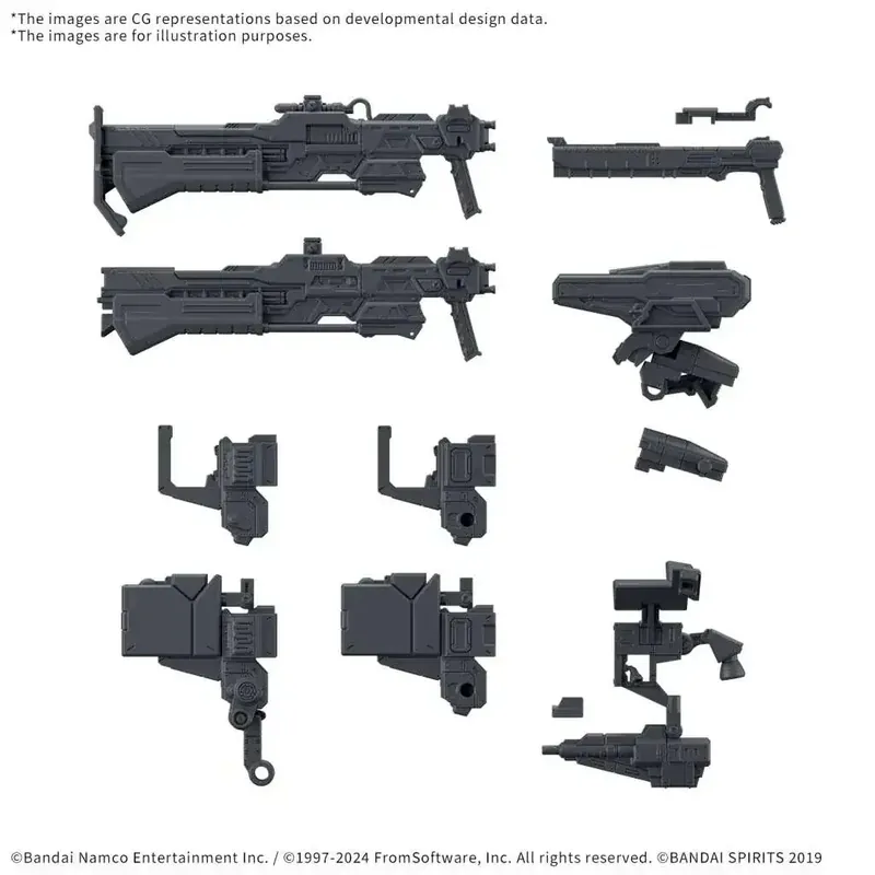 Snabb frakt | 30mm OP PT Set Arm Core VI Fires of Rubi Weapon Set 03