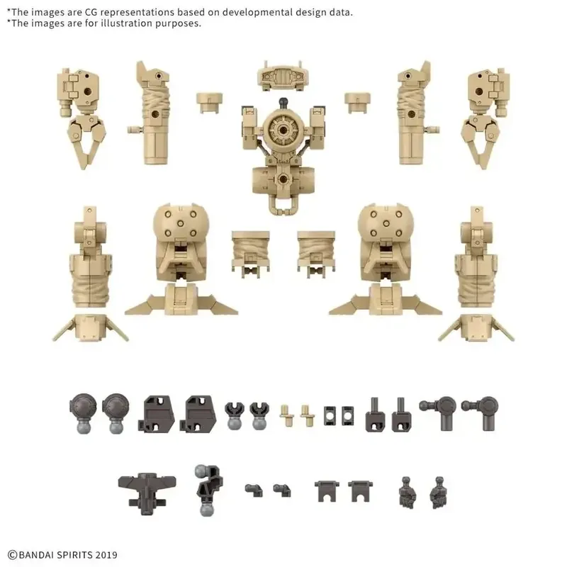 30mm OP Delar Set 18 Arm/Ben Enhet 2 1/144 - Trygg betalning