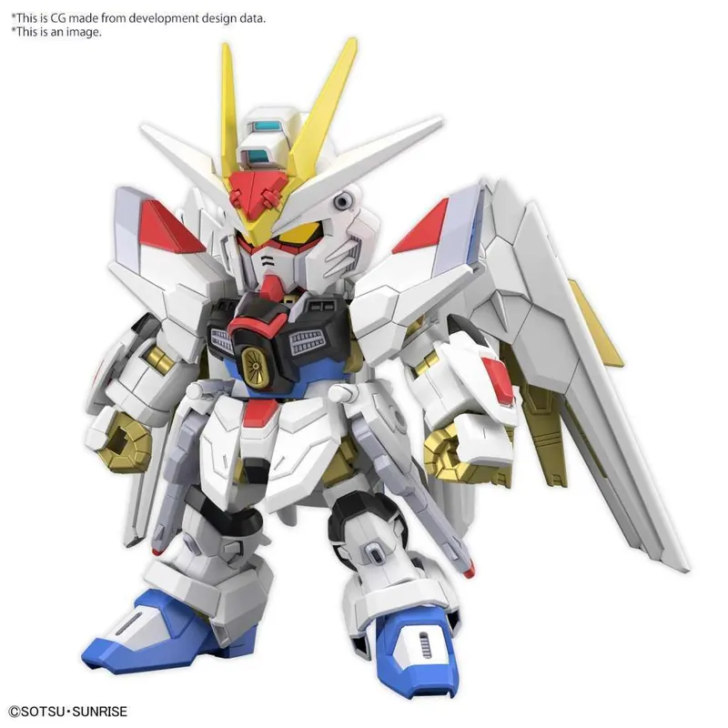SD Cross Silhouette Gundam Mighty Strike Freedom Figur | Handla säkert