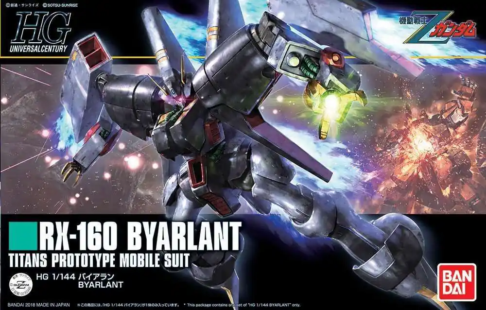 Mycket populär | HGUC Byarlant 1/144 Modell