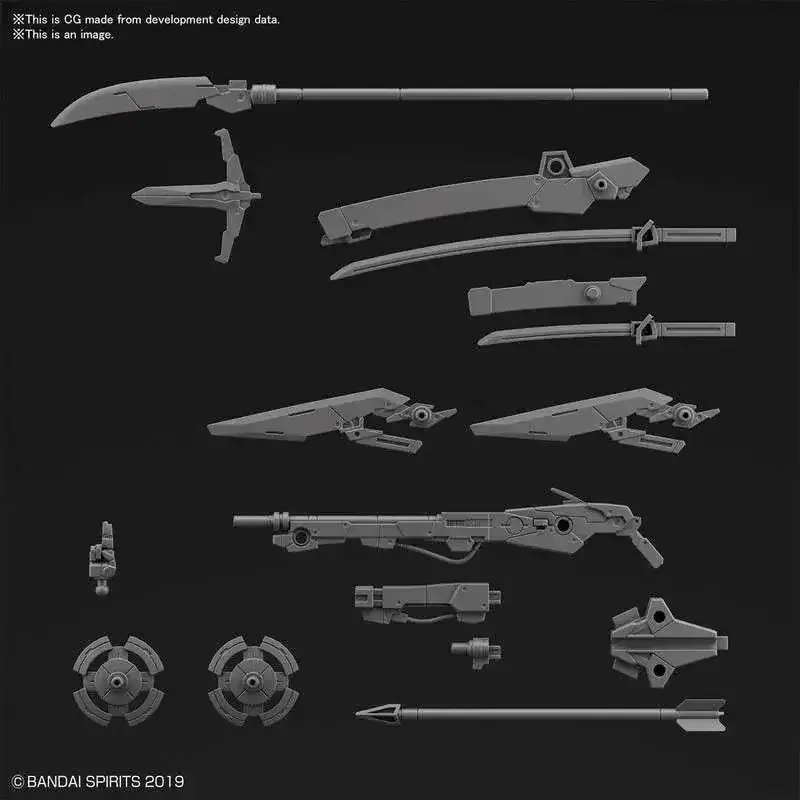 30mm Anpassade Vapen Sengoku Armé 1/144 - Handla säkert