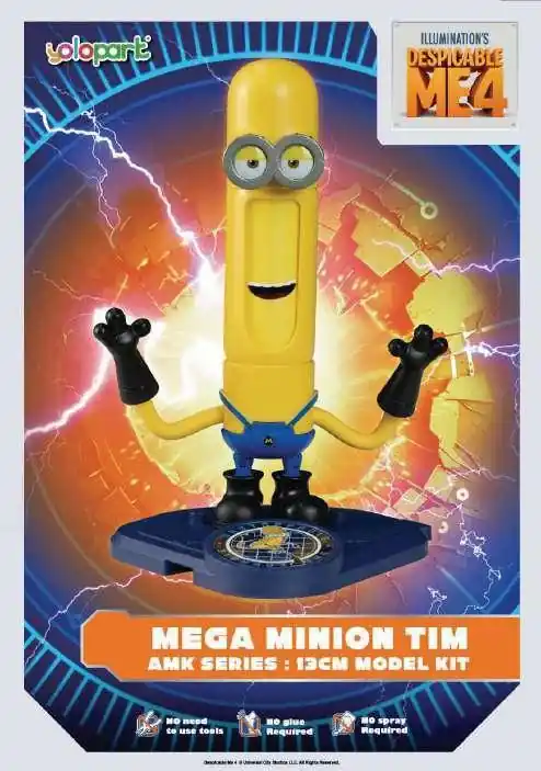 Toppkvalitet - Despicable Me 4 AMK Supertim Modellkit
