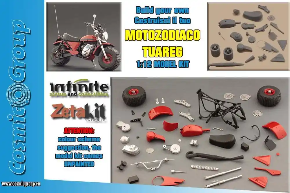 Bra pris just nu | Tuareg Moto Zodiaco Modellkit 1/12