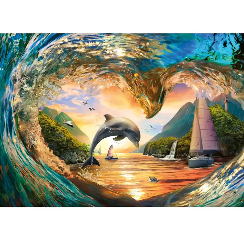 Endast idag | Ravensburger Dolphin‘s Heart Leap (1000)