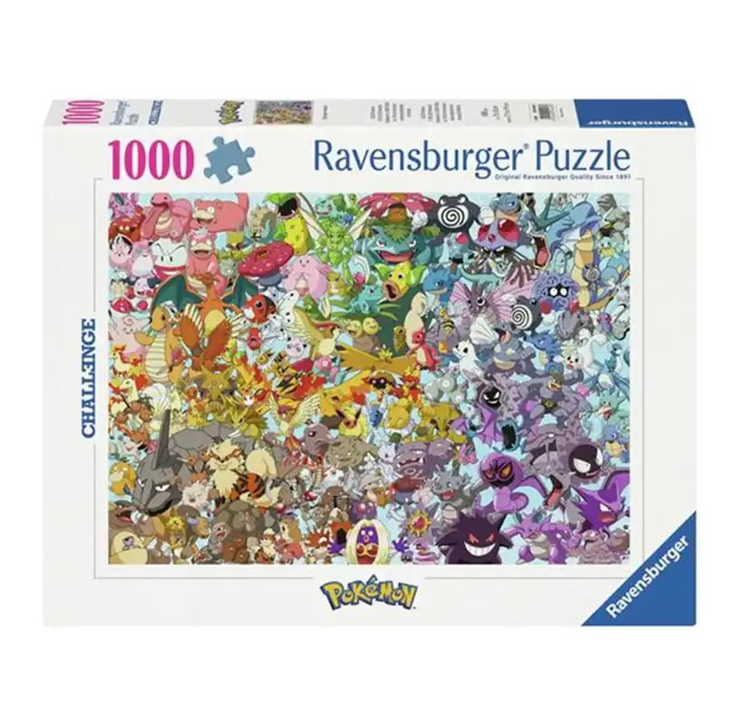 Kampanjen går snart ut | Ravensburger Puzzle Challenge Pokémon 1000p