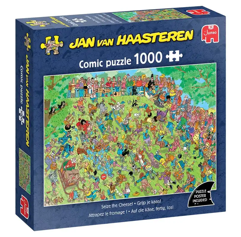 Expressleverans - Jan van Haasteren Seize the Cheese! (1000)