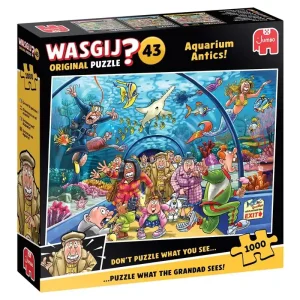 Wasgij Original 43 Aquarium Antics! (1000) - Utförsäljning