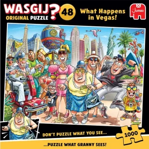 Wasgij Original 48 What Happens in Vegas! (1000) - Dagens erbjudande