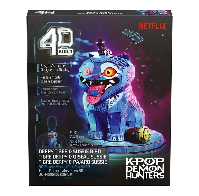 Väl omtyckt | K POP Demon Hunters Build Derpy 4D Puzzles