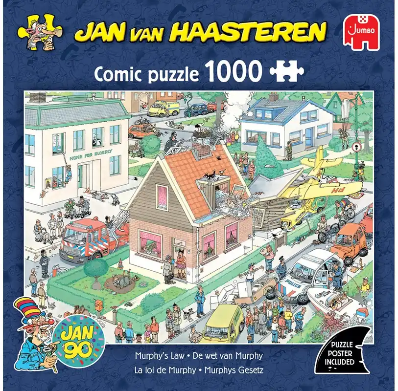 Efterfrågad | Jan van Haasteren Murphy‘s Law (1000)